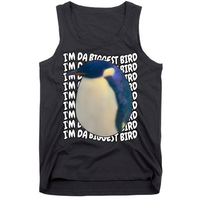I'm Da Biggest Bird Meme For Bird Lovers Meme Enthusiasts Tank Top