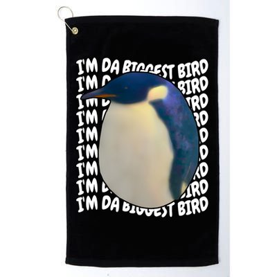 I'm Da Biggest Bird Meme For Bird Lovers Meme Enthusiasts Golf Towel