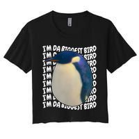 I'm Da Biggest Bird Meme For Bird Lovers Meme Enthusiasts Crop Top