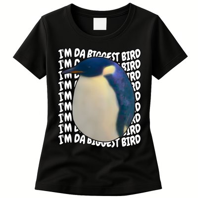 I'm Da Biggest Bird Meme For Bird Lovers Meme Enthusiasts Womens T-Shirt