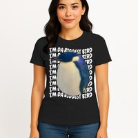 I'm Da Biggest Bird Meme For Bird Lovers Meme Enthusiasts Womens T-Shirt