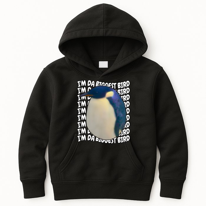 I'm Da Biggest Bird Meme For Bird Lovers Meme Enthusiasts Kids Hoodie