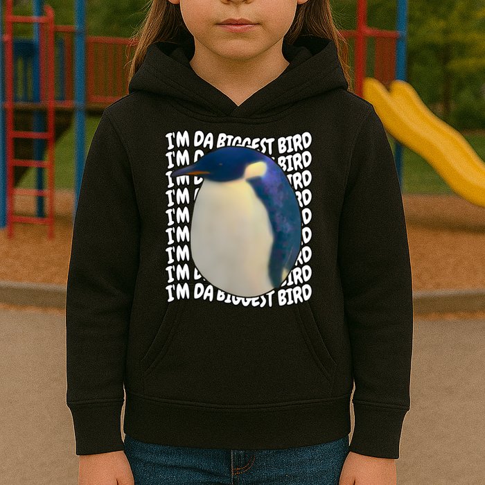 I'm Da Biggest Bird Meme For Bird Lovers Meme Enthusiasts Kids Hoodie