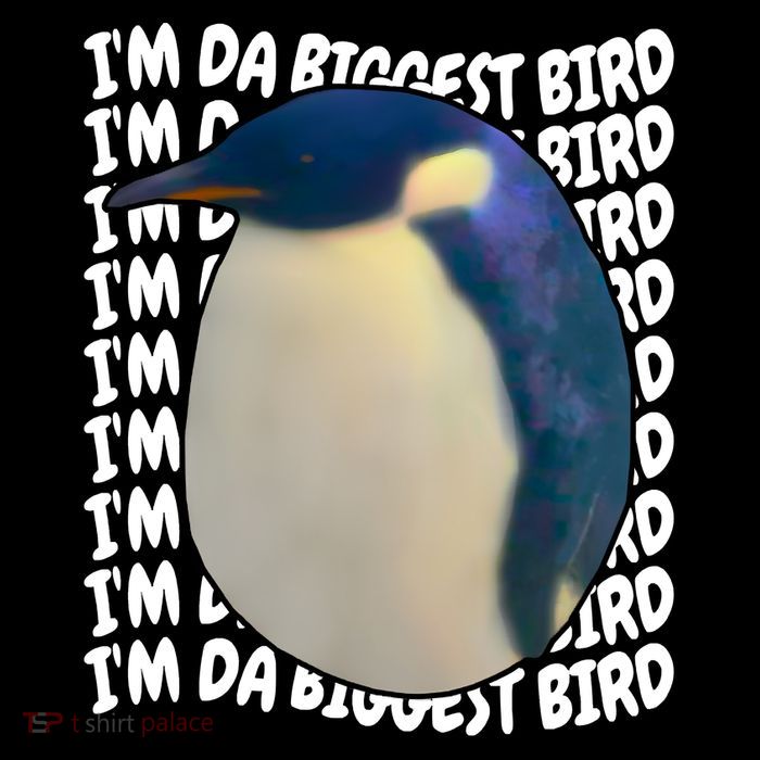 I'm Da Biggest Bird Meme For Bird Lovers Meme Enthusiasts Kids T-Shirt