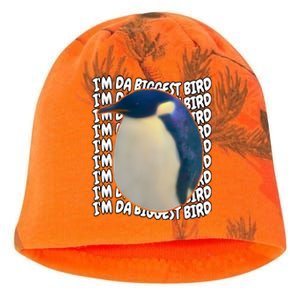 I'm Da Biggest Bird Meme For Bird Lovers Meme Enthusiasts Kati - Camo Knit Beanie