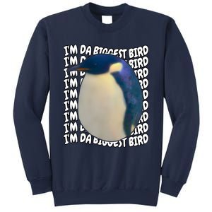 I'm Da Biggest Bird Meme For Bird Lovers Meme Enthusiasts Sweatshirt