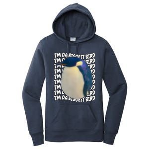 I'm Da Biggest Bird Meme For Bird Lovers Meme Enthusiasts Women's Pullover Hoodie