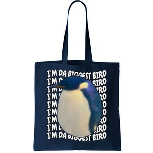 I'm Da Biggest Bird Meme For Bird Lovers Meme Enthusiasts Tote Bag