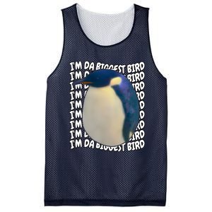 I'm Da Biggest Bird Meme For Bird Lovers Meme Enthusiasts Mesh Reversible Basketball Jersey Tank