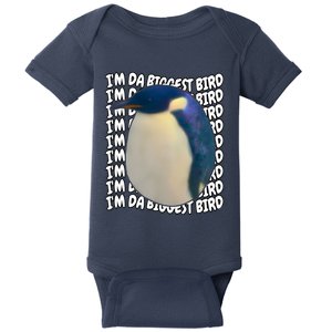 I'm Da Biggest Bird Meme For Bird Lovers Meme Enthusiasts Baby Bodysuit