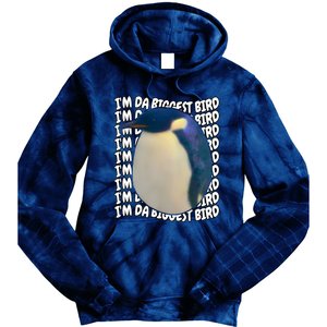 I'm Da Biggest Bird Meme For Bird Lovers Meme Enthusiasts Tie Dye Hoodie