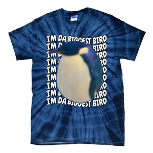 I'm Da Biggest Bird Meme For Bird Lovers Meme Enthusiasts Tie-Dye T-Shirt