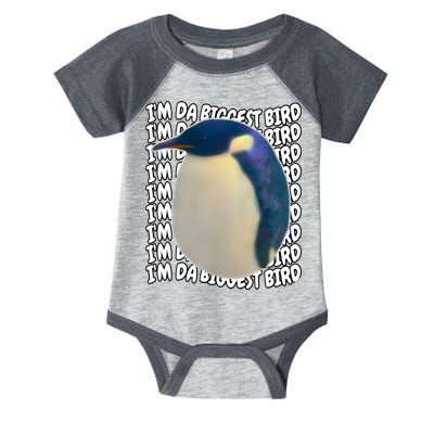 I'm Da Biggest Bird Meme For Bird Lovers Meme Enthusiasts Infant Baby Jersey Bodysuit