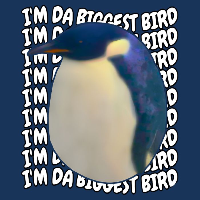I'm Da Biggest Bird Meme For Bird Lovers Meme Enthusiasts Infant Baby Jersey Bodysuit