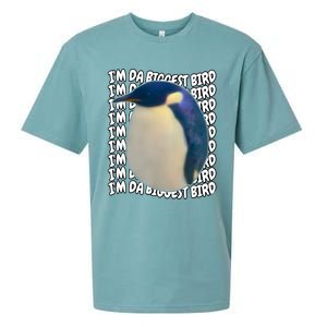 I'm Da Biggest Bird Meme For Bird Lovers Meme Enthusiasts Sueded Cloud Jersey T-Shirt