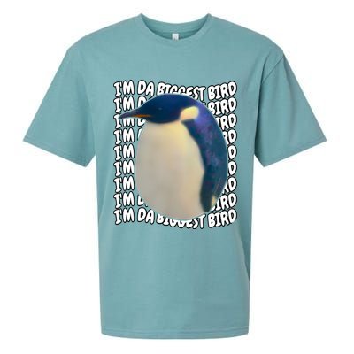 I'm Da Biggest Bird Meme For Bird Lovers Meme Enthusiasts Sueded Cloud Jersey T-Shirt