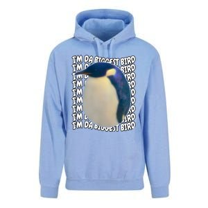 I'm Da Biggest Bird Meme For Bird Lovers Meme Enthusiasts Unisex Surf Hoodie