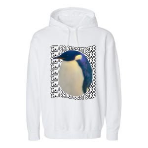 I'm Da Biggest Bird Meme For Bird Lovers Meme Enthusiasts Garment-Dyed Fleece Hoodie