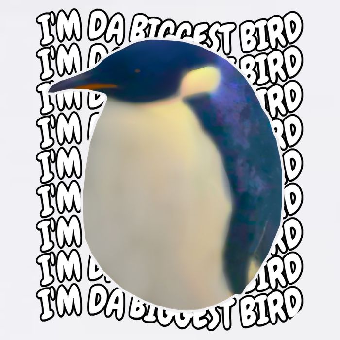 I'm Da Biggest Bird Meme For Bird Lovers Meme Enthusiasts Garment-Dyed Sweatshirt