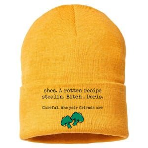 Internet Drama Broccoli Casserole Recipe Stealing Sustainable Knit Beanie