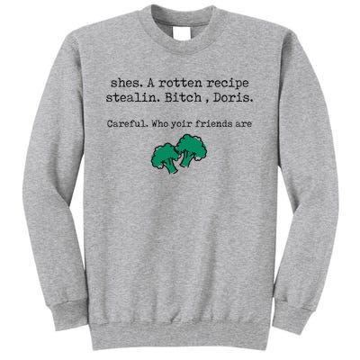 Internet Drama Broccoli Casserole Recipe Stealing Tall Sweatshirt