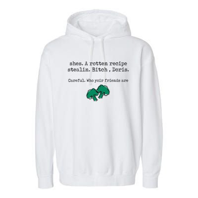 Internet Drama Broccoli Casserole Recipe Stealing Garment-Dyed Fleece Hoodie