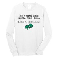 Internet Drama Broccoli Casserole Recipe Stealing Long Sleeve Shirt