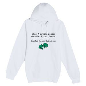 Internet Drama Broccoli Casserole Recipe Stealing Premium Pullover Hoodie