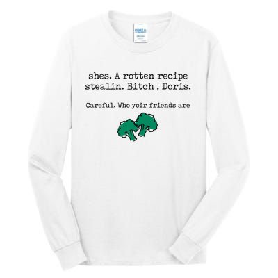 Internet Drama Broccoli Casserole Recipe Stealing Tall Long Sleeve T-Shirt