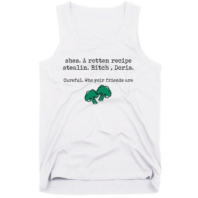 Internet Drama Broccoli Casserole Recipe Stealing Tank Top