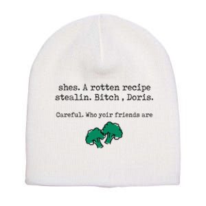 Internet Drama Broccoli Casserole Recipe Stealing Short Acrylic Beanie