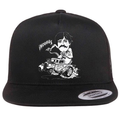 I.N.C.U.B.U.S Drive Chuck Flat Bill Trucker Hat