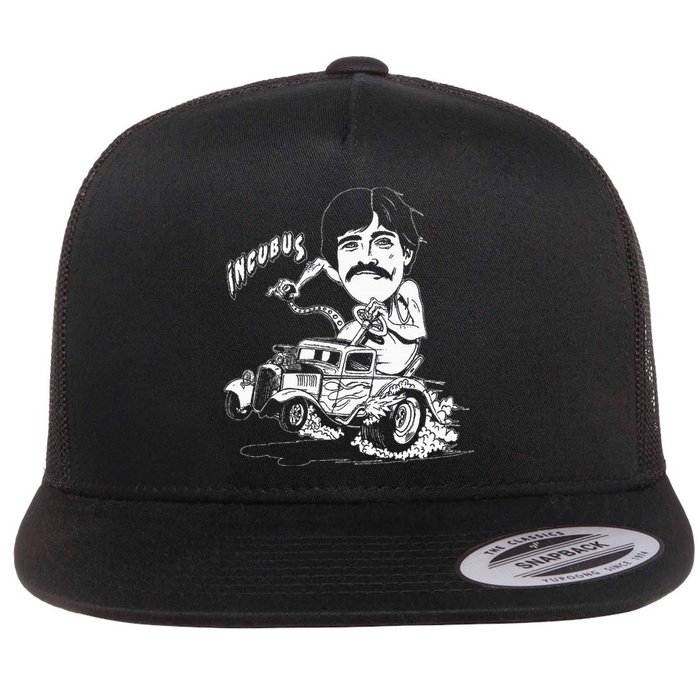 I.N.C.U.B.U.S Drive Chuck Flat Bill Trucker Hat