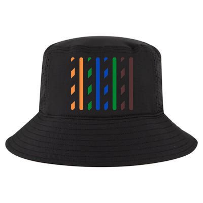 IT Data Cable RJ45 T568B Pinout Funny Data Technician Gift Cool Comfort Performance Bucket Hat