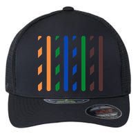 IT Data Cable RJ45 T568B Pinout Funny Data Technician Gift Flexfit Unipanel Trucker Cap