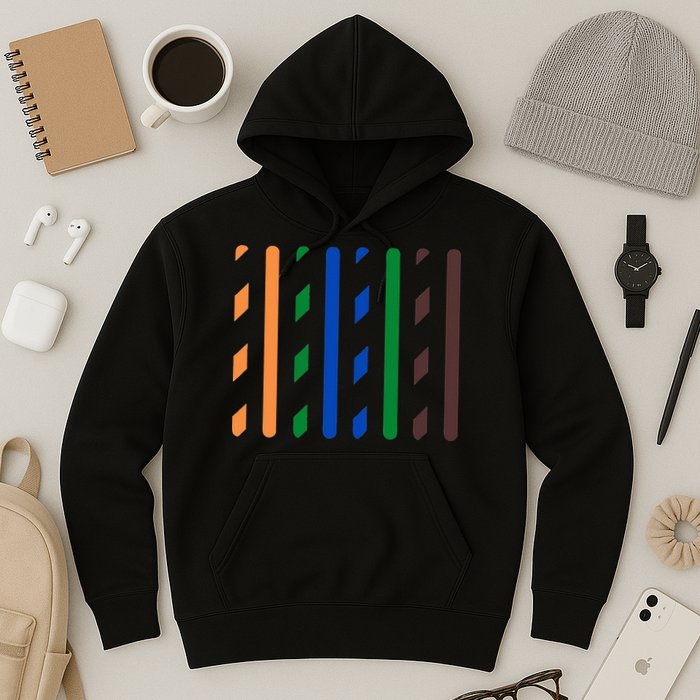 IT Data Cable RJ45 T568B Pinout Funny Data Technician Gift Hoodie