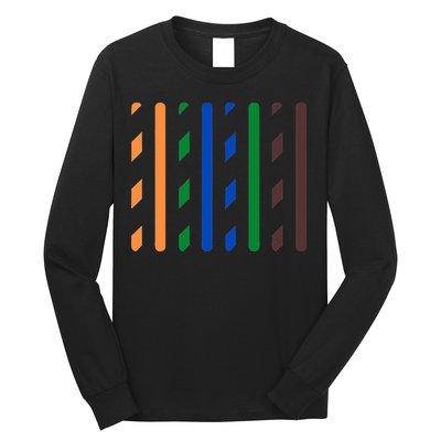 IT Data Cable RJ45 T568B Pinout Funny Data Technician Gift Long Sleeve Shirt