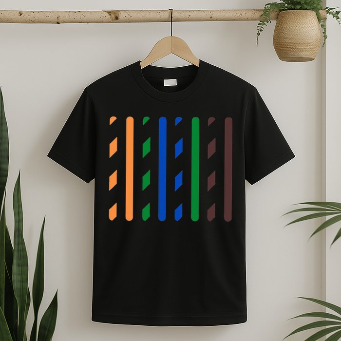 IT Data Cable RJ45 T568B Pinout Funny Data Technician Gift T-Shirt