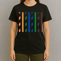 IT Data Cable RJ45 T568B Pinout Funny Data Technician Gift T-Shirt