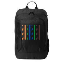 IT Data Cable RJ45 T568B Pinout Funny Data Technician Gift City Backpack