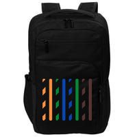 IT Data Cable RJ45 T568B Pinout Funny Data Technician Gift Impact Tech Backpack