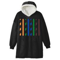 IT Data Cable RJ45 T568B Pinout Funny Data Technician Gift Hooded Wearable Blanket