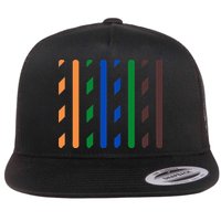 IT Data Cable RJ45 T568B Pinout Funny Data Technician Gift Flatbill Hat