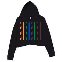 IT Data Cable RJ45 T568B Pinout Funny Data Technician Gift Crop Fleece Hoodie