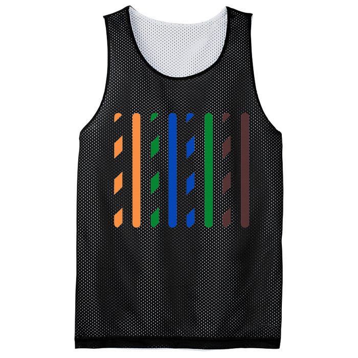IT Data Cable RJ45 T568B Pinout Funny Data Technician Gift Mesh Reversible Basketball Jersey Tank