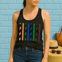 IT Data Cable RJ45 T568B Pinout Funny Data Technician Gift Womens Tank Top