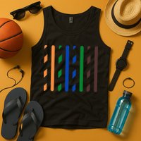 IT Data Cable RJ45 T568B Pinout Funny Data Technician Gift Tank Top