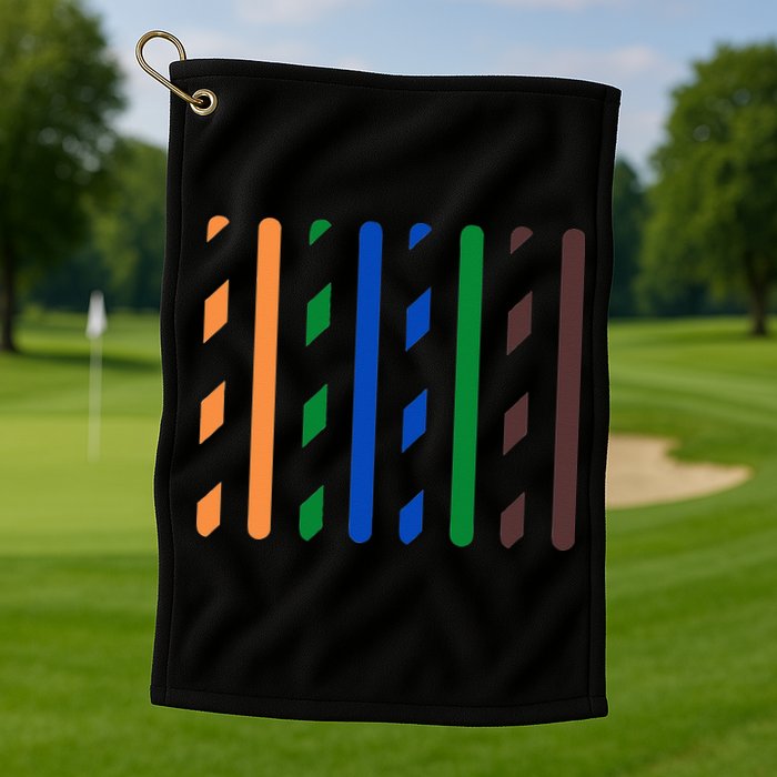 IT Data Cable RJ45 T568B Pinout Funny Data Technician Gift Golf Towel