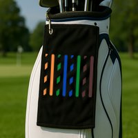 IT Data Cable RJ45 T568B Pinout Funny Data Technician Gift Golf Towel
