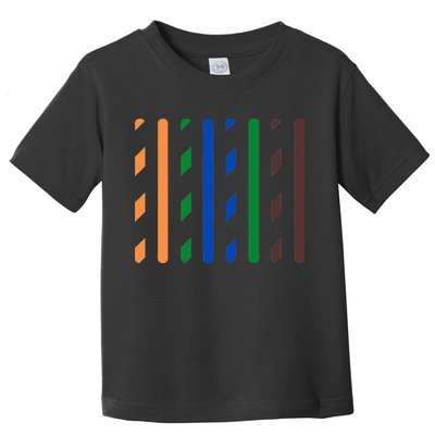 IT Data Cable RJ45 T568B Pinout Funny Data Technician Gift Toddler T-Shirt